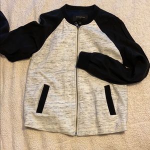 NWOT Banana Republic knit bomber type jacket.  S